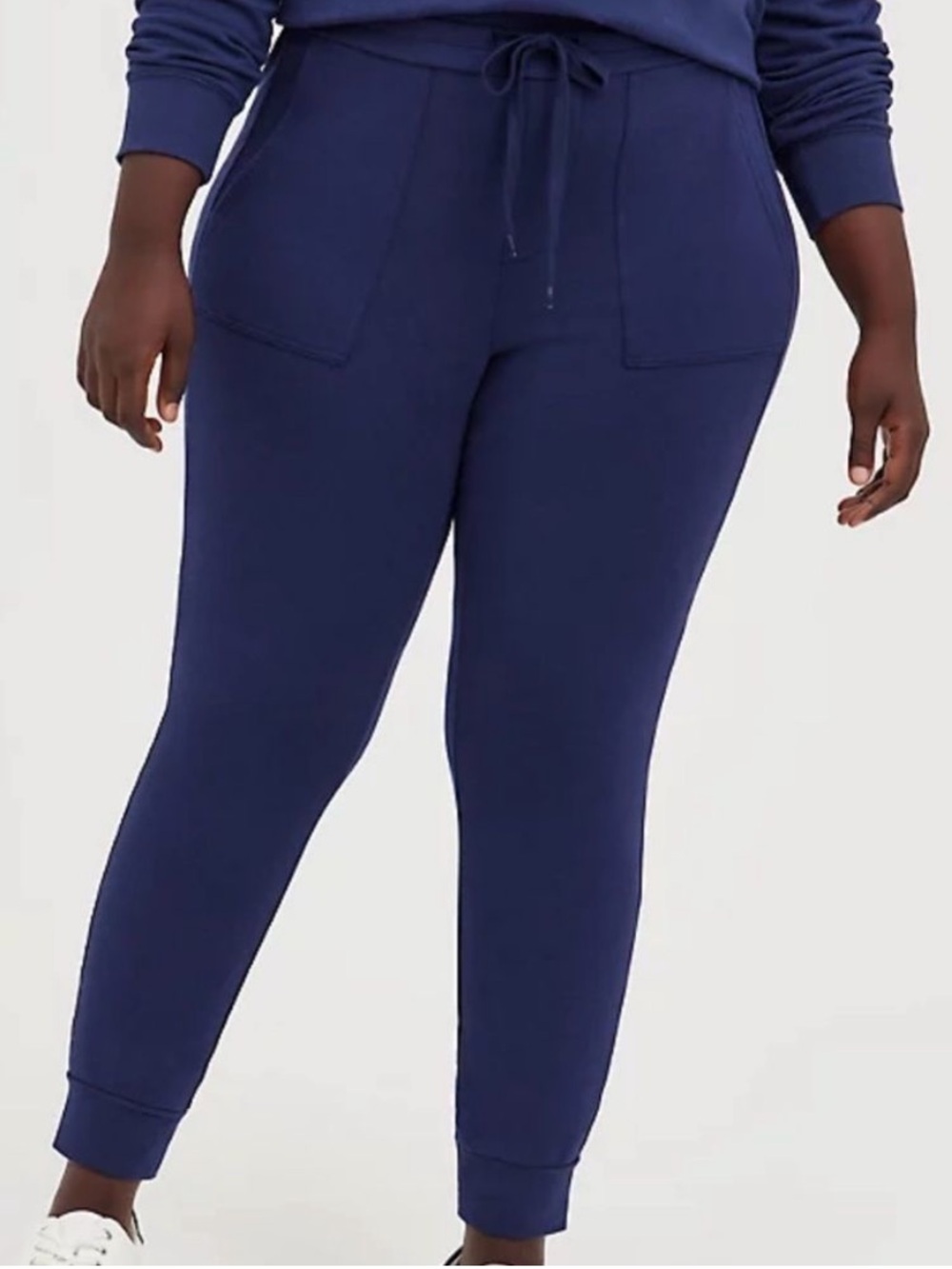 NWT Torrid Navy Cozy Fleece Jogger MB SZ 2X (18-20) Winter